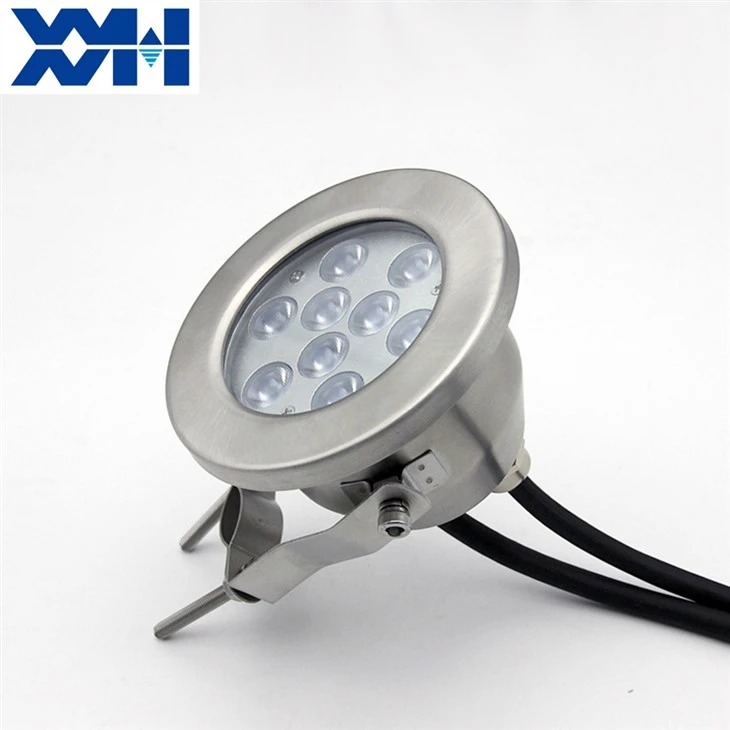 Remote Control Underwater Light For Fountains | Dimmable RGB LED Pond Light