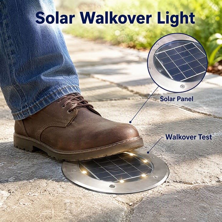 Solar Driveway Lights | Load-Bearing Wireless LED In-Ground Lights | Dusk To Dawn Solar Driveway Lights | Load-Bearing Wireless LED In-Ground Lights | Dusk To Dawn
